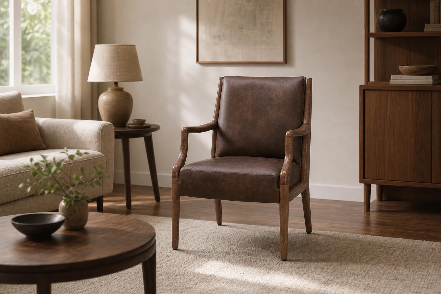 RM RS1012 新浅棕色威士忌皮/浅胡桃木色水曲柳木架
